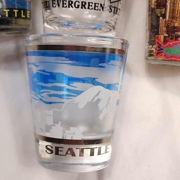 Washington State shot glasses- 7 in total - Picture 5 of 9